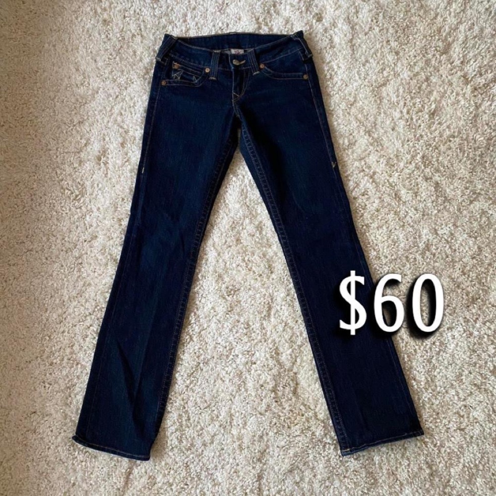 DARK DENIM TRUE RELIGION JEANS